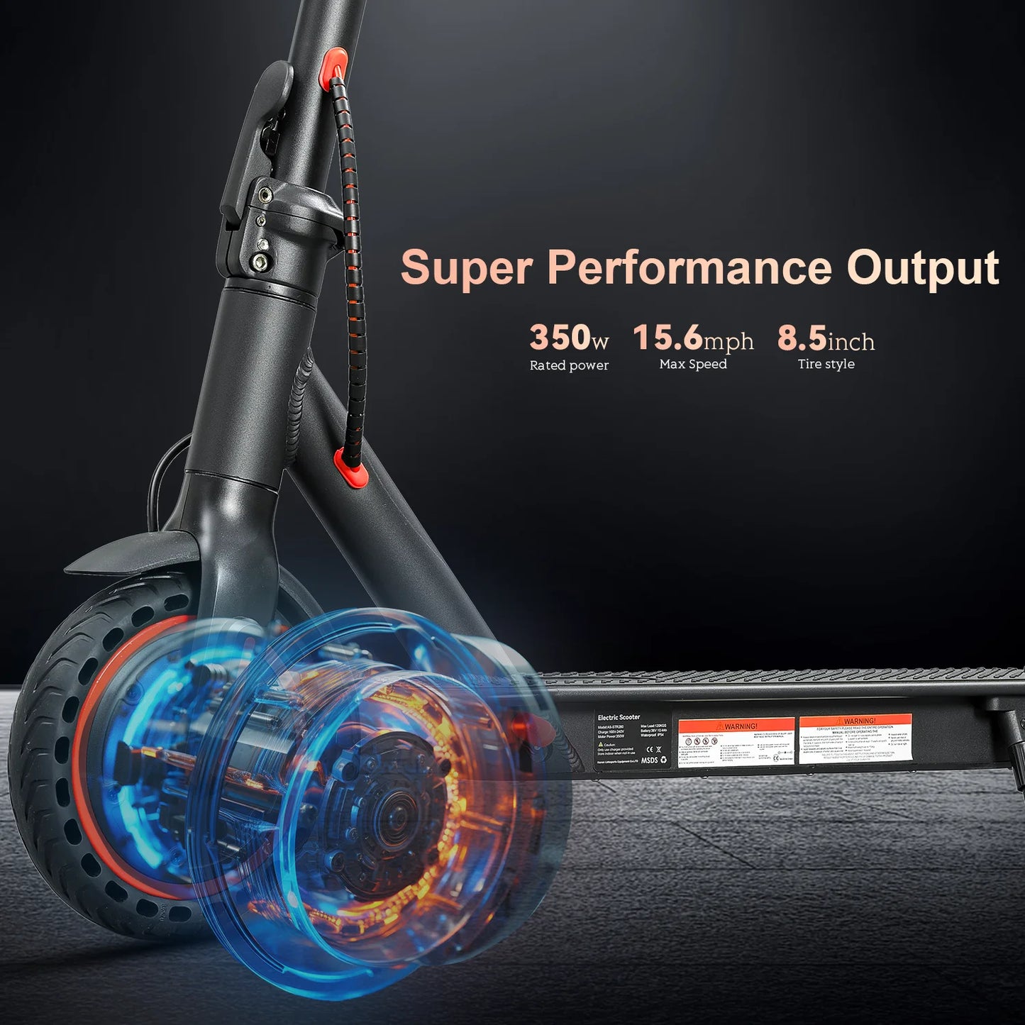 HEZZO Stand Up Scooter HS-04Pro: The Smart, Folding Ride for Urban Freedom