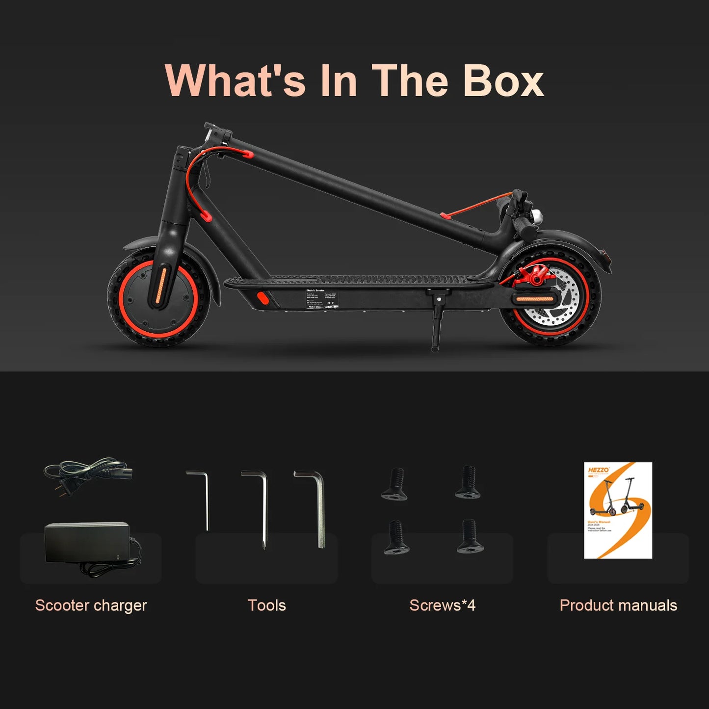 HEZZO Stand Up Scooter HS-04Pro: The Smart, Folding Ride for Urban Freedom