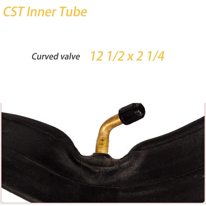 CST 12 1/2 x 2 1/4 Tire for E-Bike, Kids’ Bikes Folding Scooters