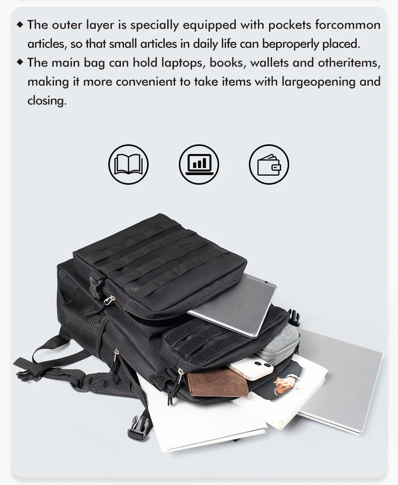 TOPX 45L/25L Tactical Backpack