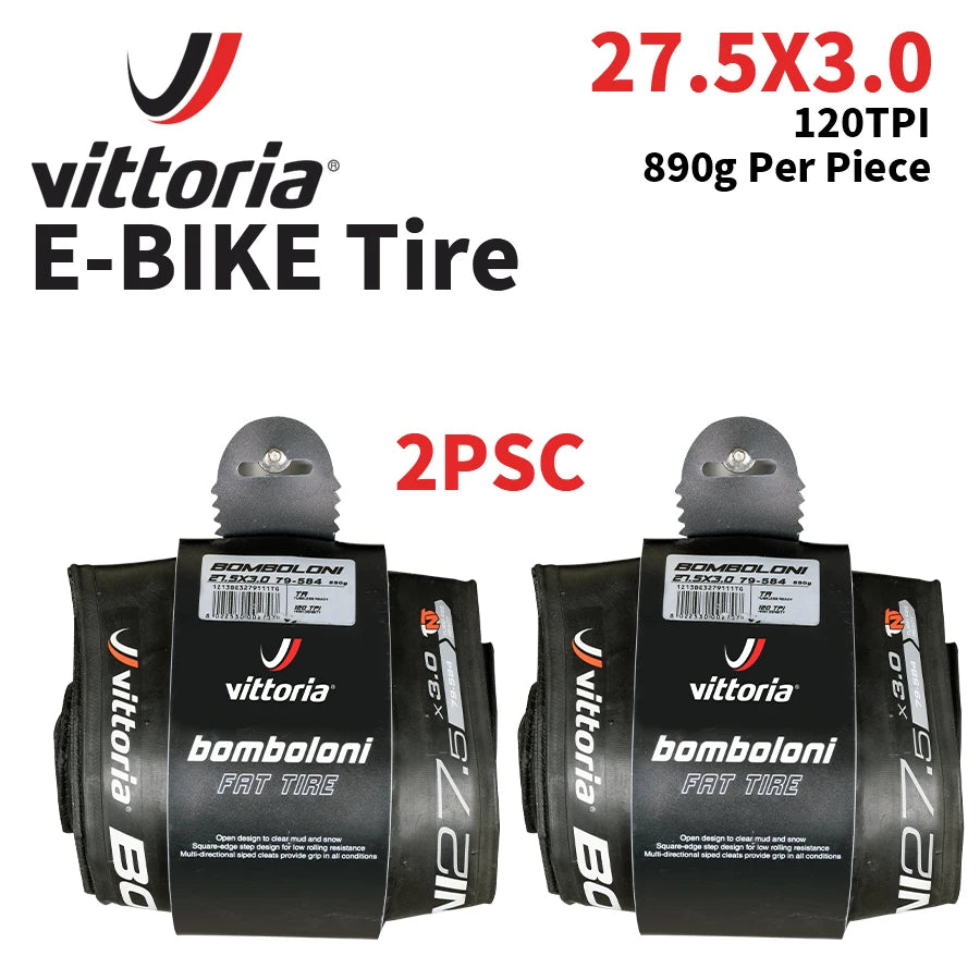 Vittoria Bomboloni 27.5x3.0 E-Bike Tire for Aggressive Trail Rides