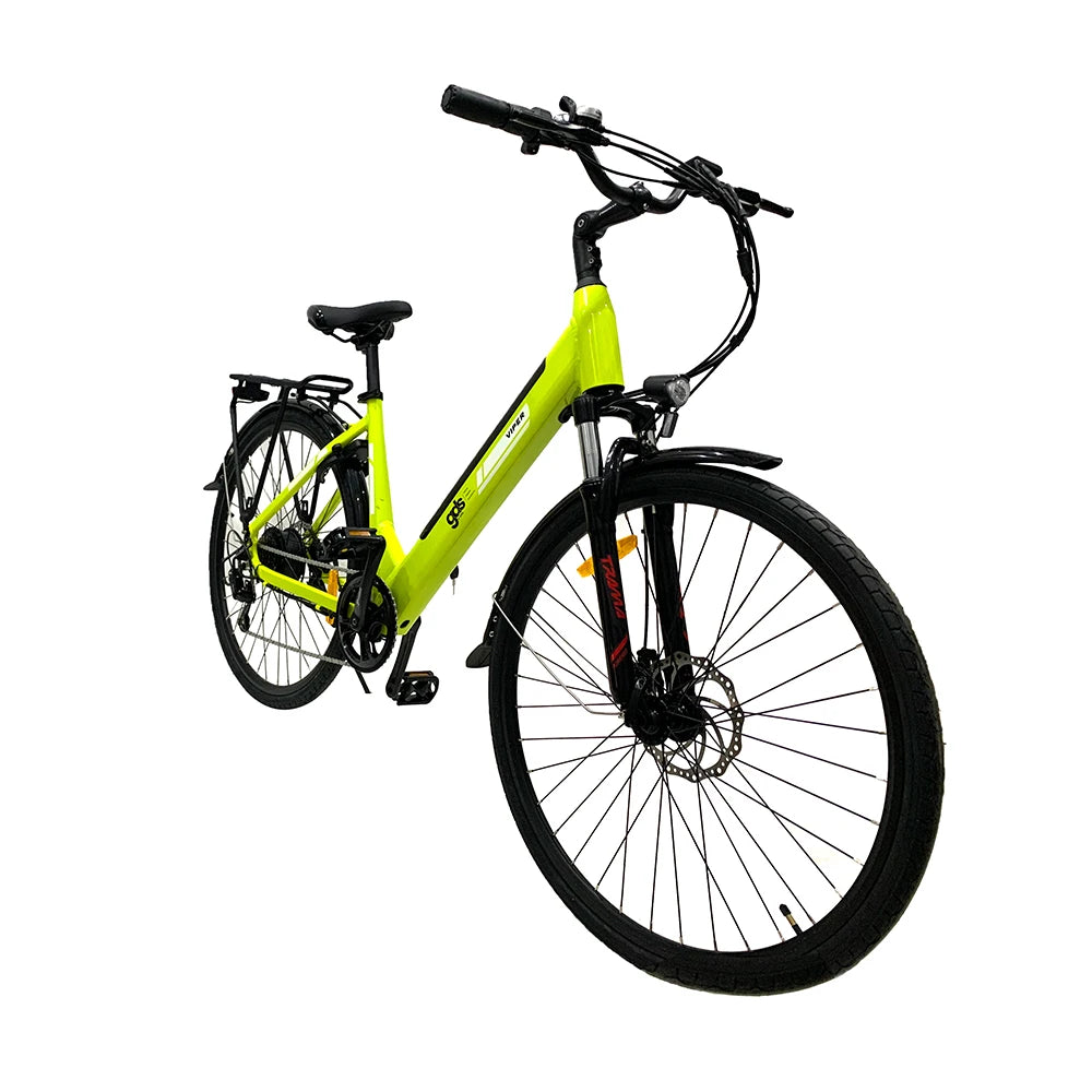 Retro 700C Women's Electric City Bike | Step-Through Urban E-Bike