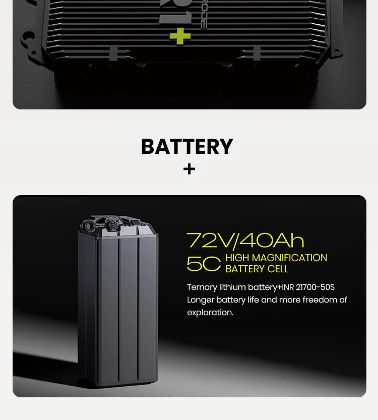 72V 17000W Electric Dirt Bike
