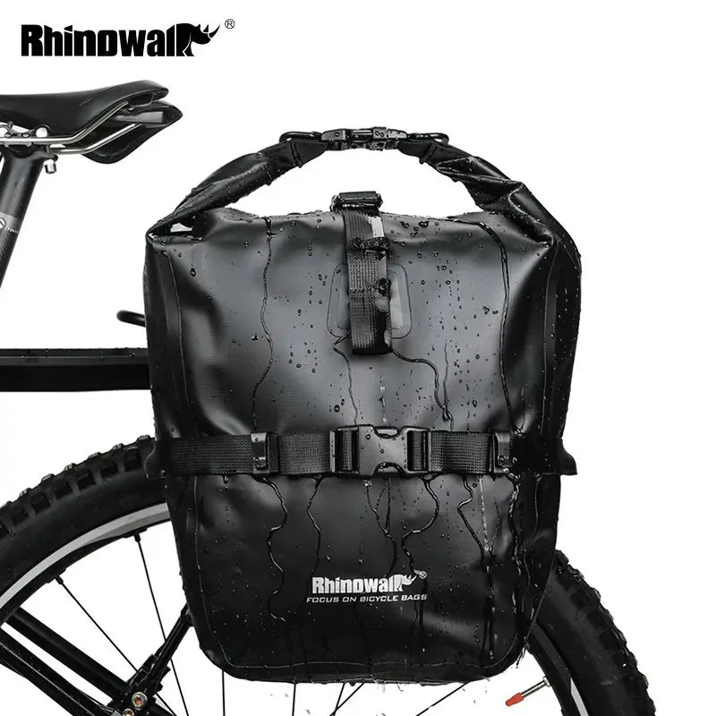 Rhinowalk Waterproof E-Bike Pannier Bag 2-Pack – 20L Each