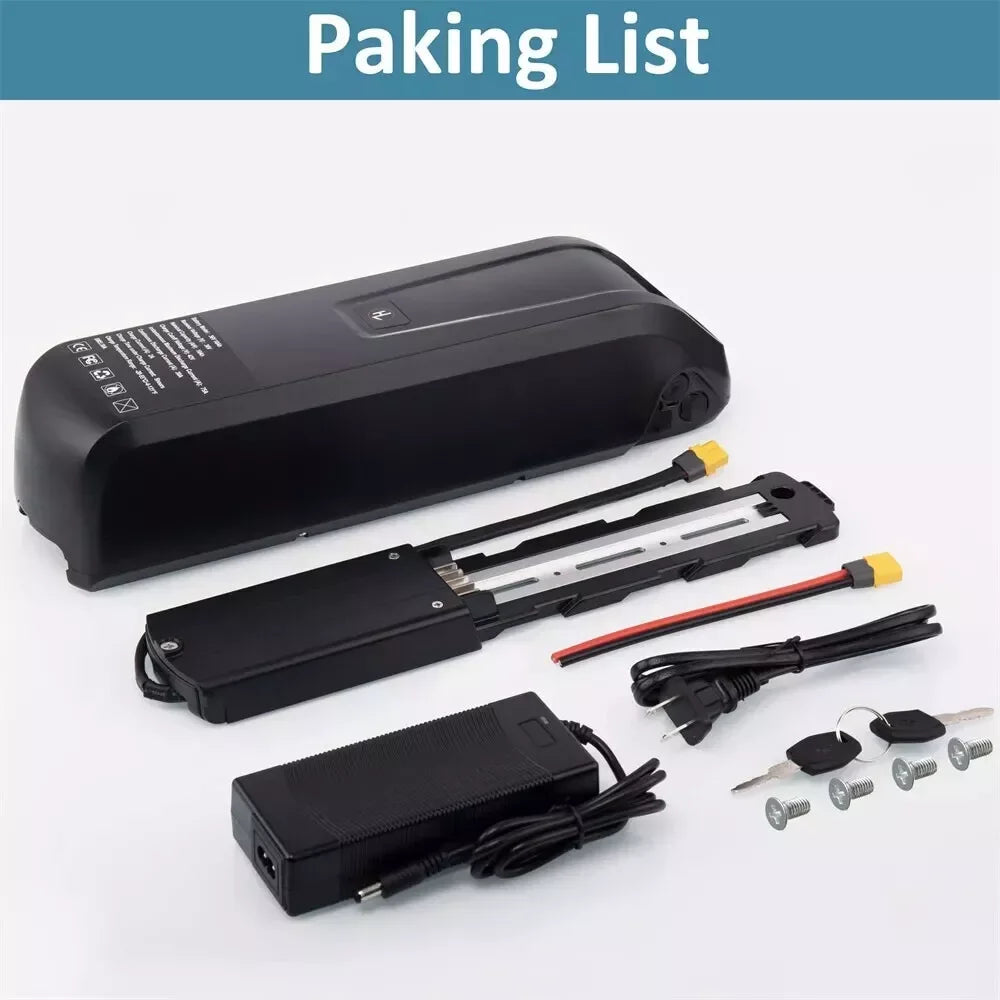36V 48V 15Ah 20Ah Hailong Li-ion EBike Battery for 1000W 750W 500W