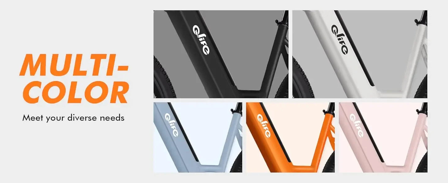 Commuter E Bicycle – The Ultimate 26" Step-Through Electric Bike for Adults