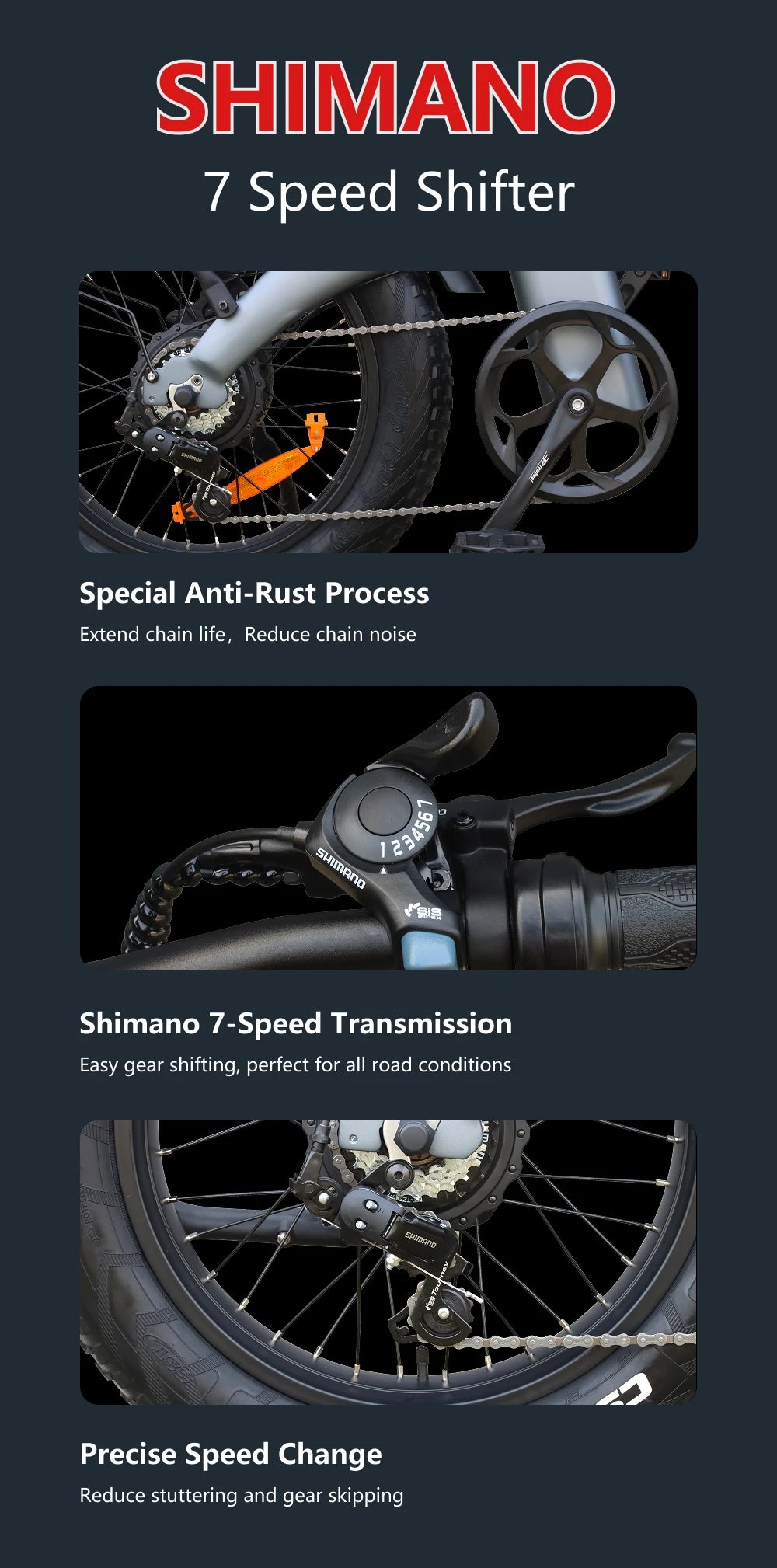HX Q20PRO 2000W Fat Tire Folding E-Bike - Long Range Power