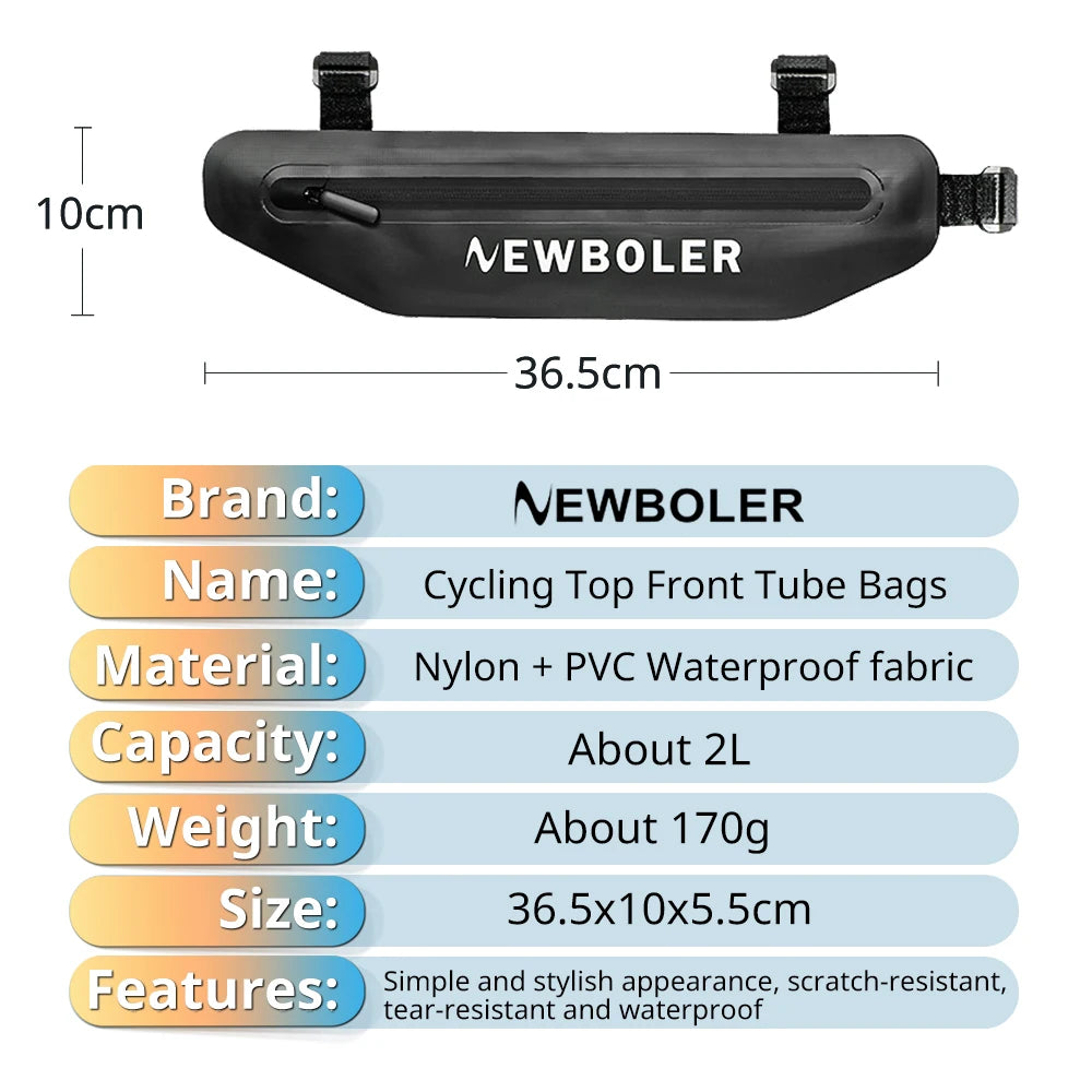 NEWBOLER Waterproof E-Bike Triangle Frame Bag | Gear Storage
