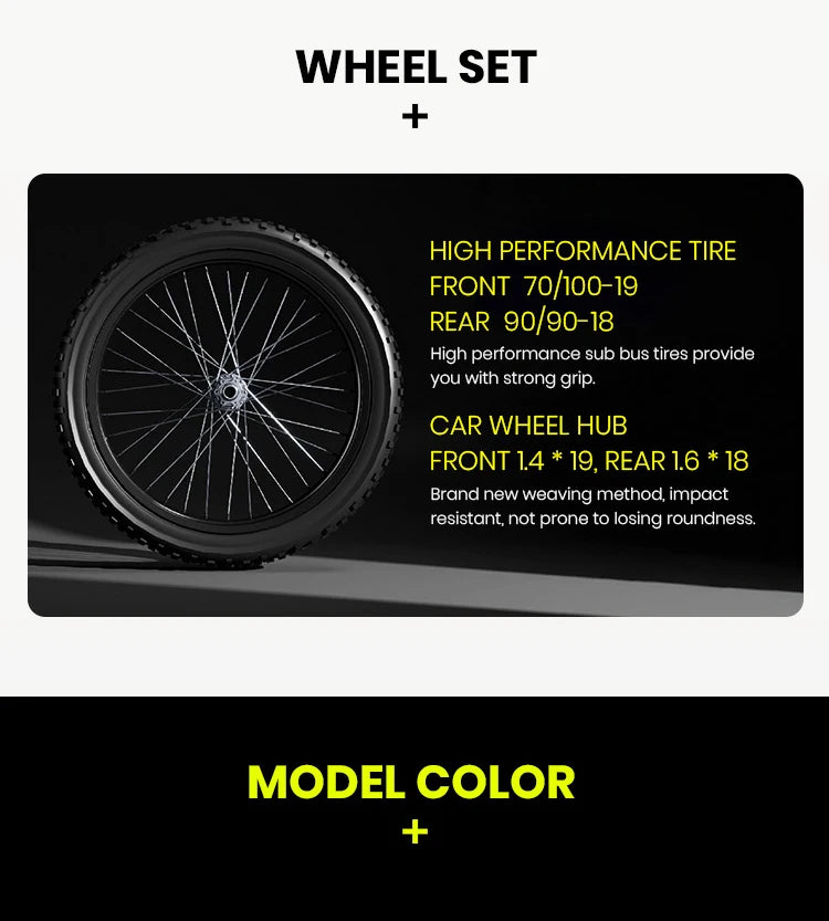 72V 17000W Electric Dirt Bike