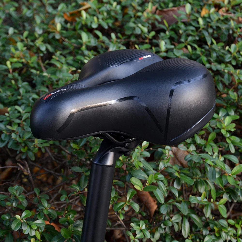 Hollow Breathable Shock-Absorbing E-Bike Saddle Seat