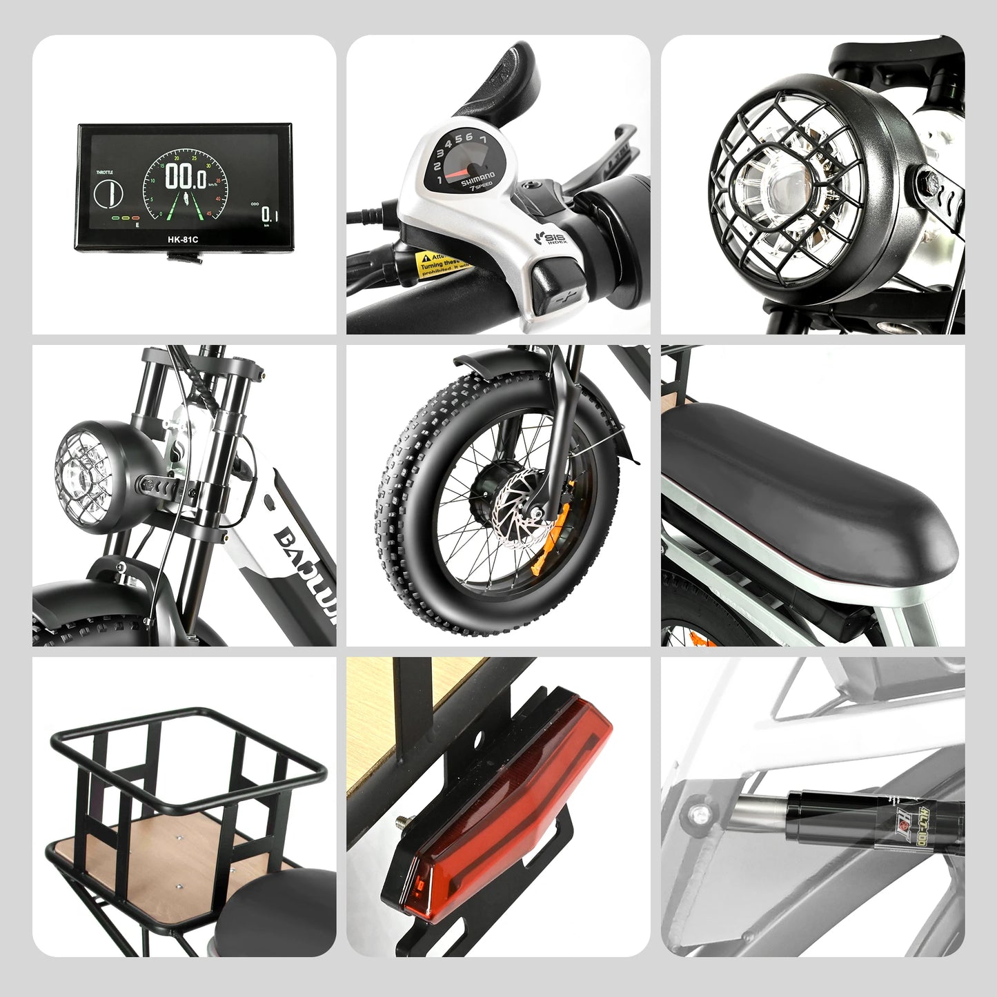 2000W Cargo Electric Bike for Adults | Long Range Dual Battery E-Bike