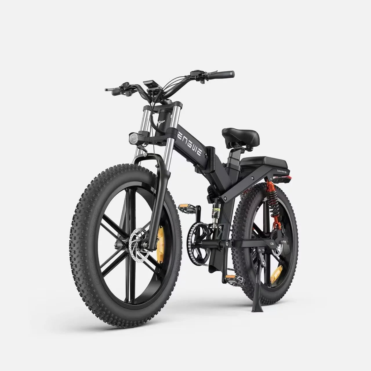 ENGWE X26 Electric Bike | Folding Fat Tire E-Bike 1000W Power