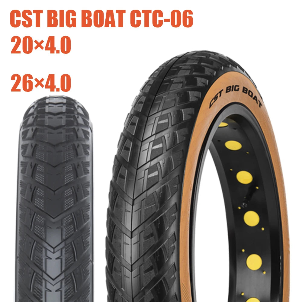 CST Big Boat 20x4.0 26x4.0 Fat Tire