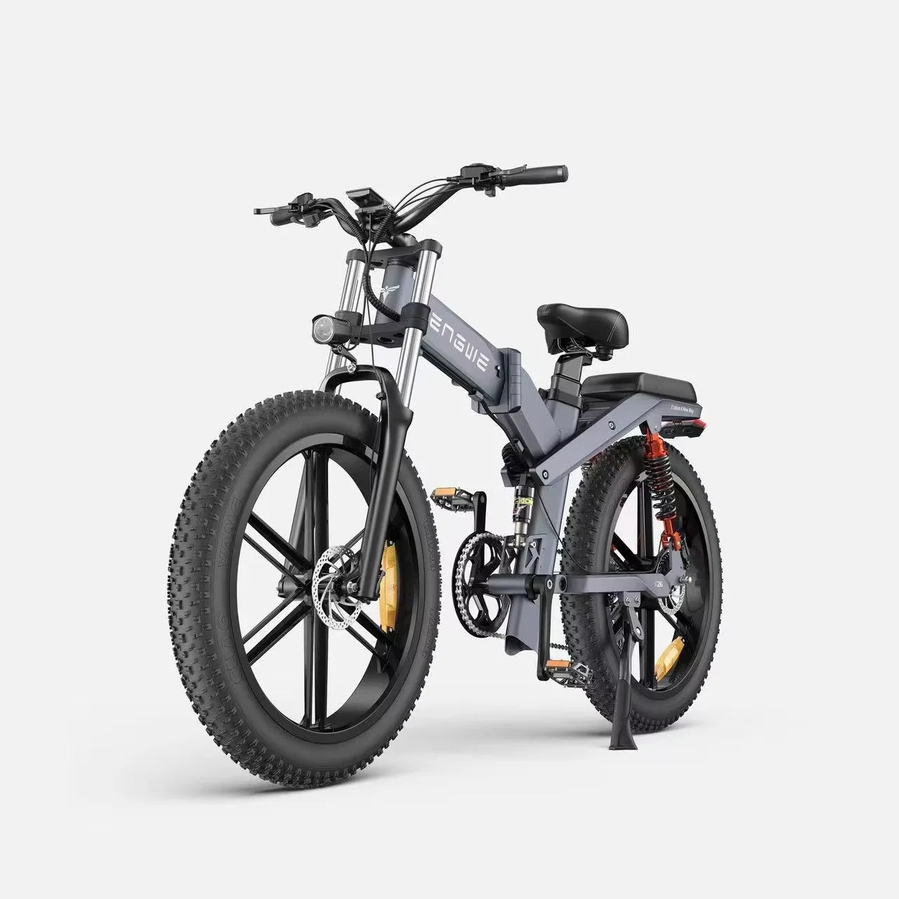 ENGWE X26 Electric Bike | Folding Fat Tire E-Bike 1000W Power