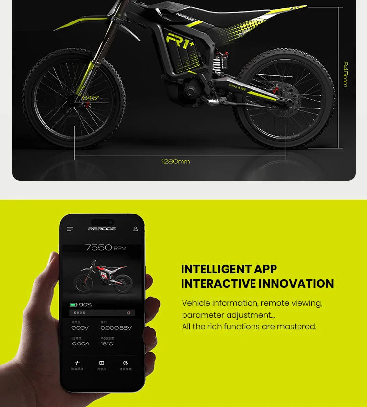 72V 17000W Electric Dirt Bike