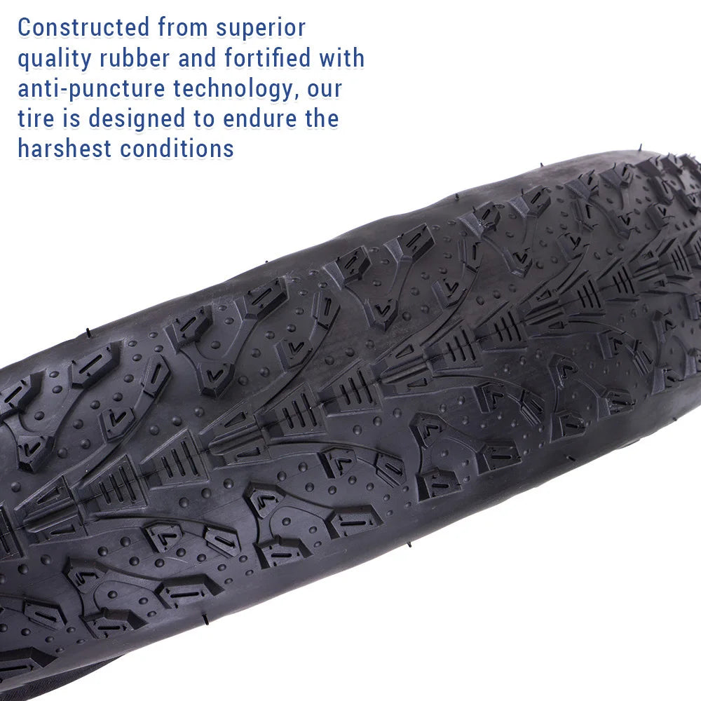 LIXADA 20x3.0 Fat Bike Tire | Folding Snow & Beach Bicycle Tire