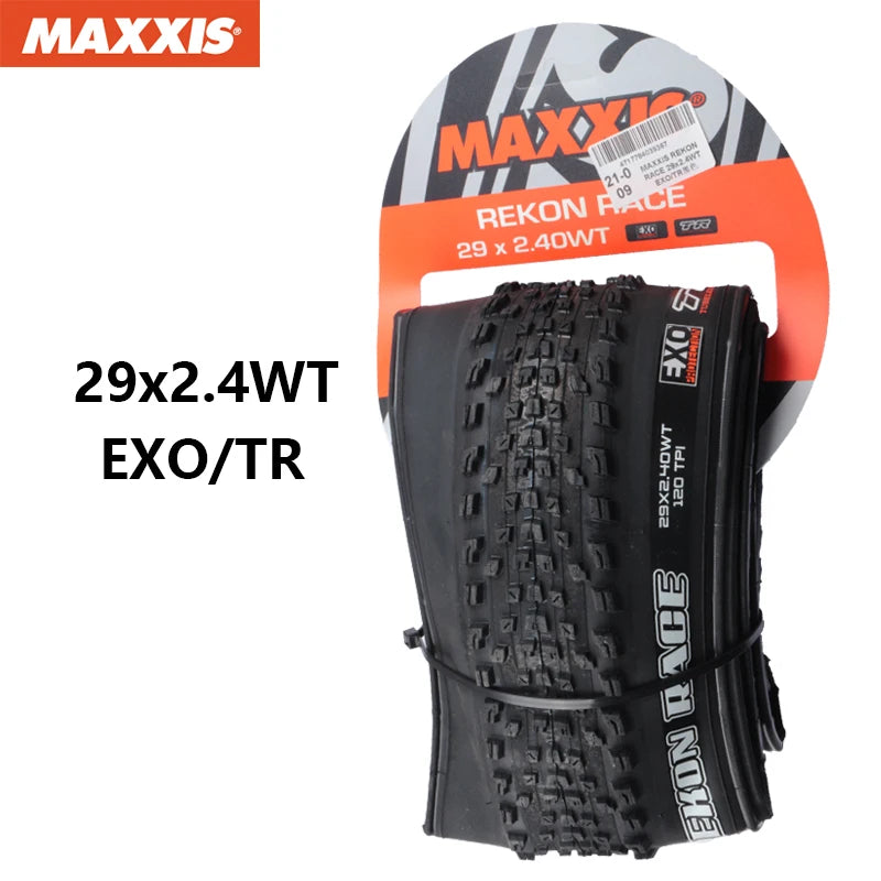 MAXXIS REKON RACE Mountain Bike Tire – 29x2.25 / 29x2.35 / 29x2.4 | Tubeless XC MTB Tire