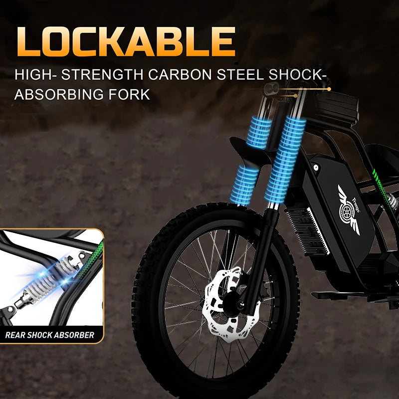 Freego N3 Electric Bike 3000W 60V 25Ah | Fast E-Bike for Adults