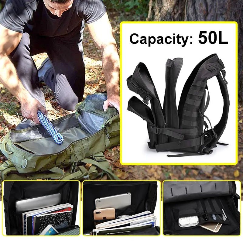TOPX 45L/25L Tactical Backpack