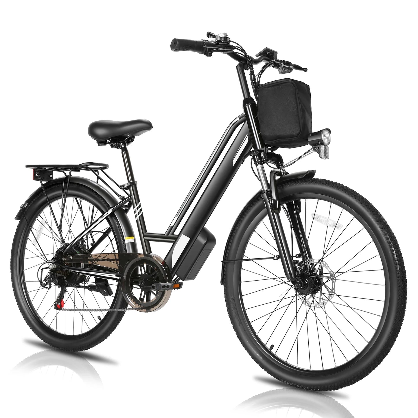 26" Electric Bicycle for Adults | 500W Motor & 48V Battery
