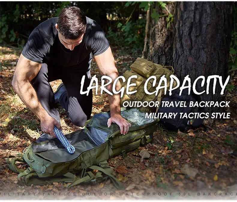 TOPX 45L/25L Tactical Backpack