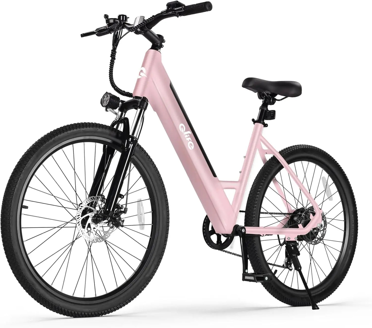 Cityone Step Thru Electric Bike for Adults – 26" E-Bike Ride