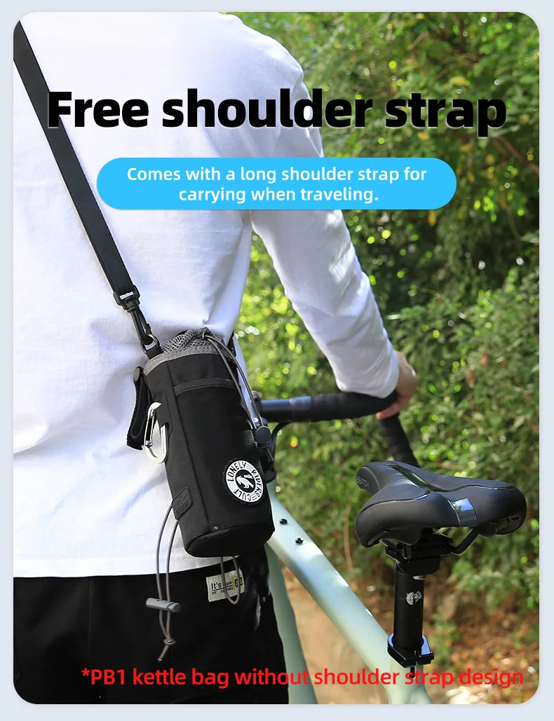 C-HOLD Bike Handlebar Stem Bag – Best E-Bike Handlebar Bag for Storage