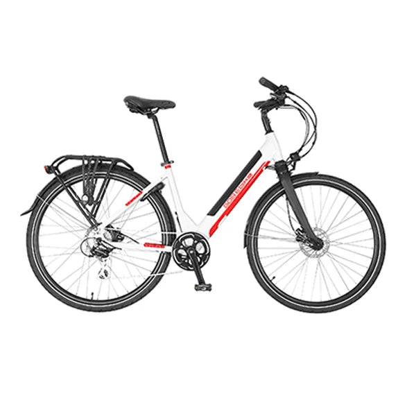 Retro 700C Women's Electric City Bike | Step-Through Urban E-Bike