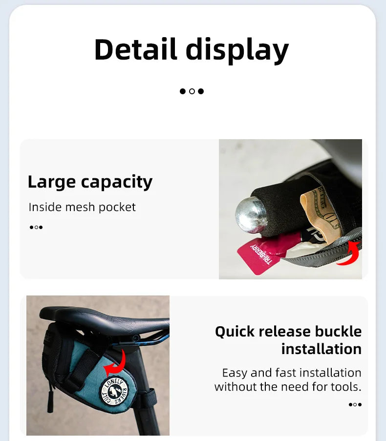 ULAC Touring Bike Seatpost Bag