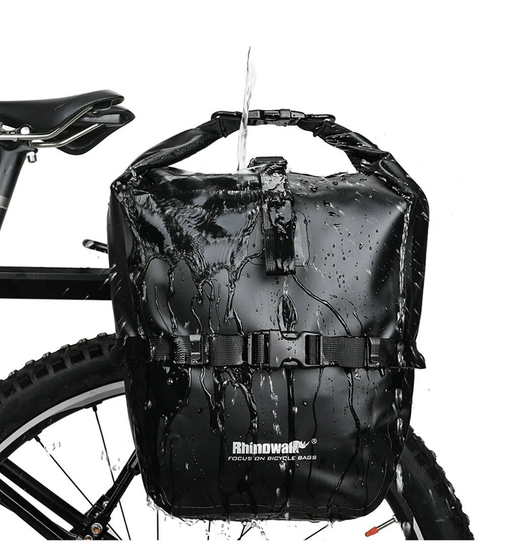 Rhinowalk Waterproof E-Bike Pannier Bag 2-Pack – 20L Each