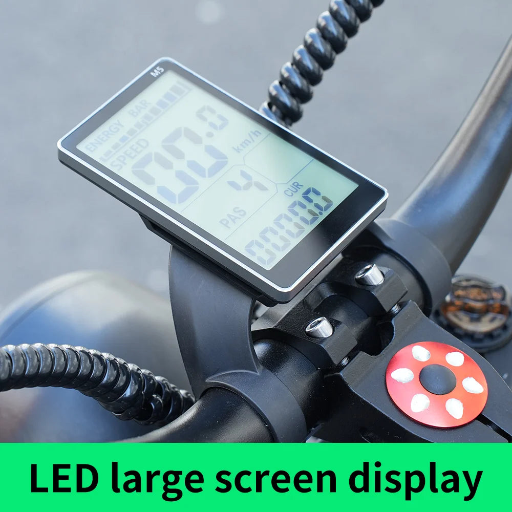 750W Snow-Proof E-Bike – 48V 17.5Ah Fat Tire Electric Bicycle for Adults | Free Shipping
