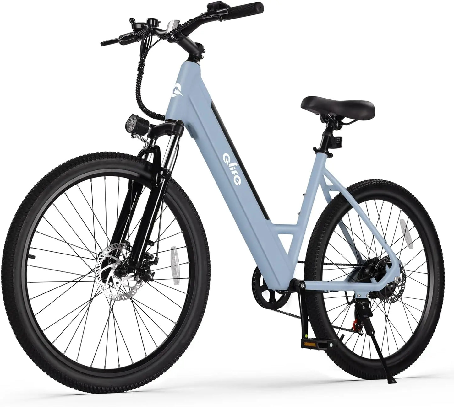 Cityone Step Thru Electric Bike for Adults – 26" E-Bike Ride