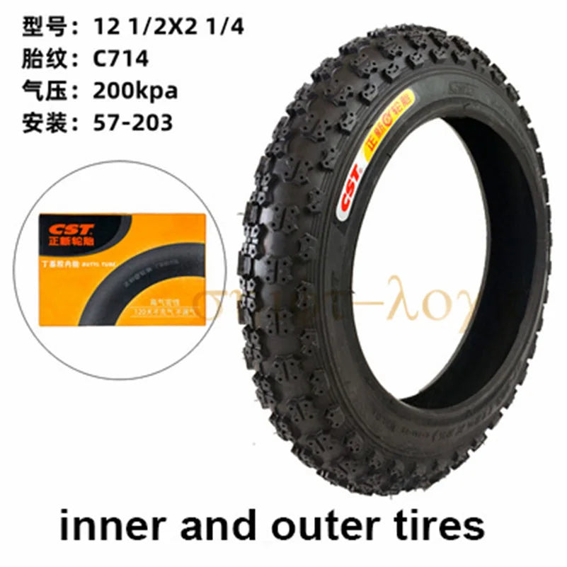 12 Inch Tire 12 1/2x2 1/4
