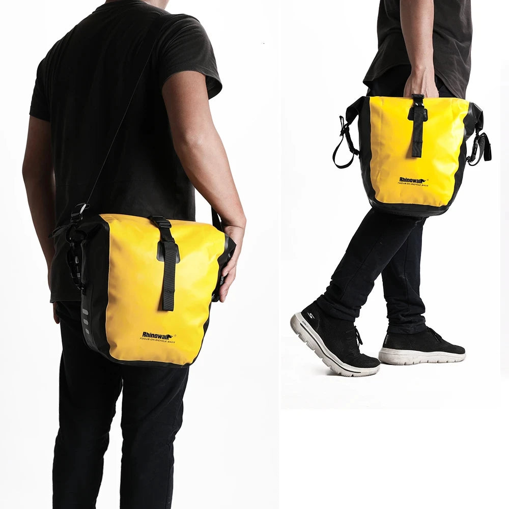 Rhinowalk Waterproof E-Bike Pannier Bag 2-Pack – 20L Each