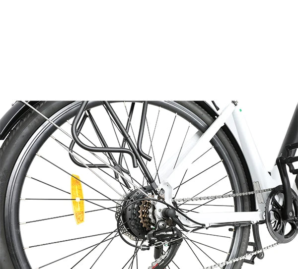 Retro 700C Women's Electric City Bike | Step-Through Urban E-Bike
