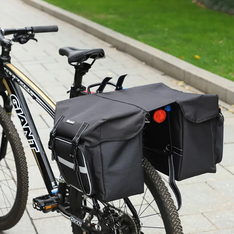 WEST BIKING 25L E-Bike Rear Seat Pannier Bag – Double Trunk