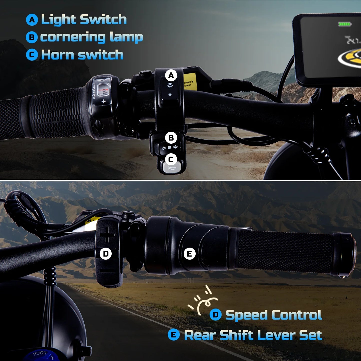 1000W Mountain Adult Electric Bike | Dual Disc Off-Road Power