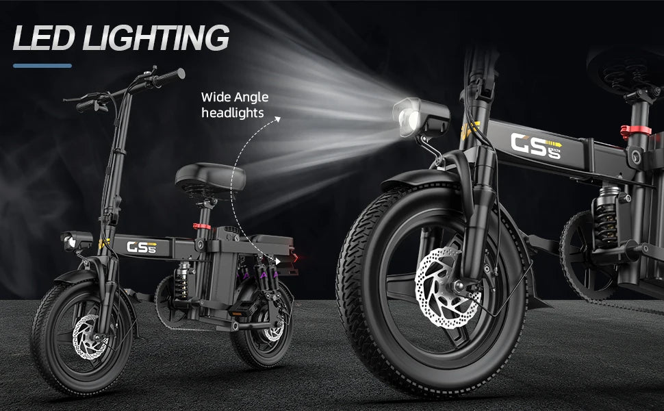 Folding Electric Bike for Adults & Teens | 750W Commuter E-Bike