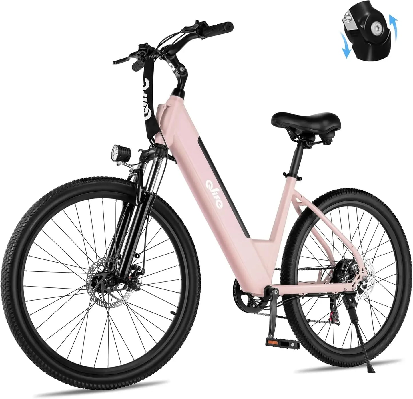 Commuter E Bicycle – The Ultimate 26" Step-Through Electric Bike for Adults