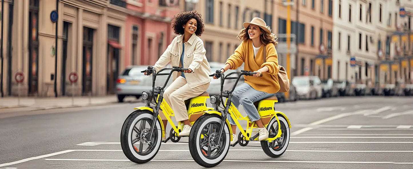Hidoes C8 700W Adult Electric Bike – 25MPH, 55+ Mile Range