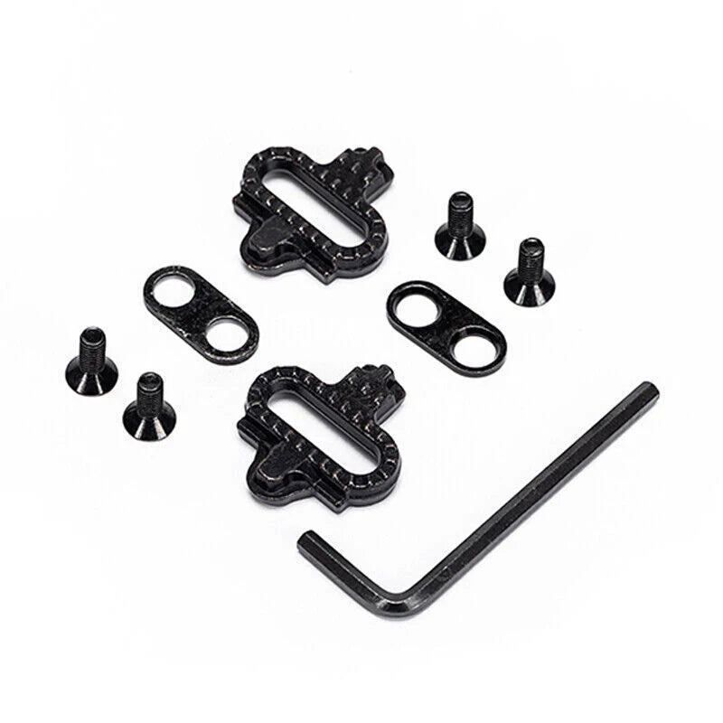 BUCKLOS Dual Function MTB E-Bike Pedals – SPD & Flat Platform