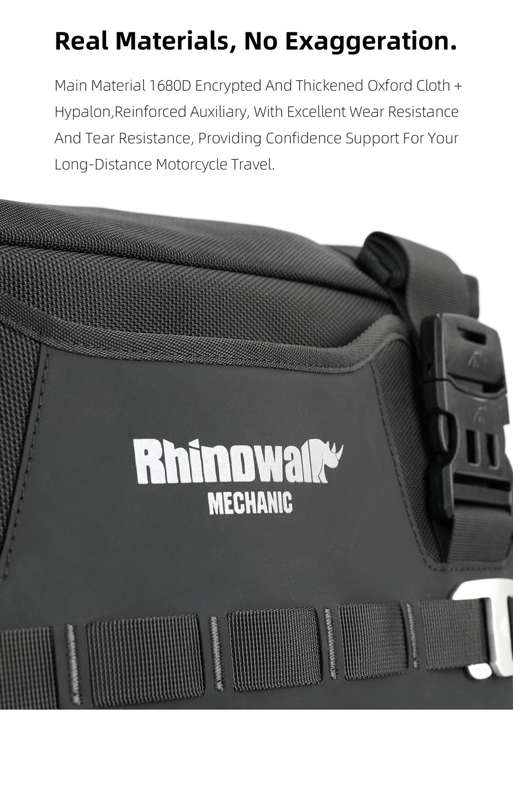 Motorcycle Pannier Bag – Waterproof 35L Saddle Bags | Rhinowalk