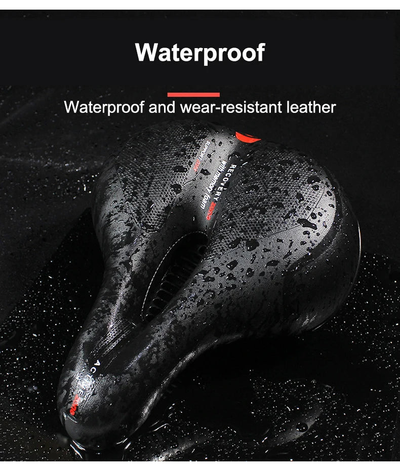 Hollow Breathable Shock-Absorbing E-Bike Saddle Seat