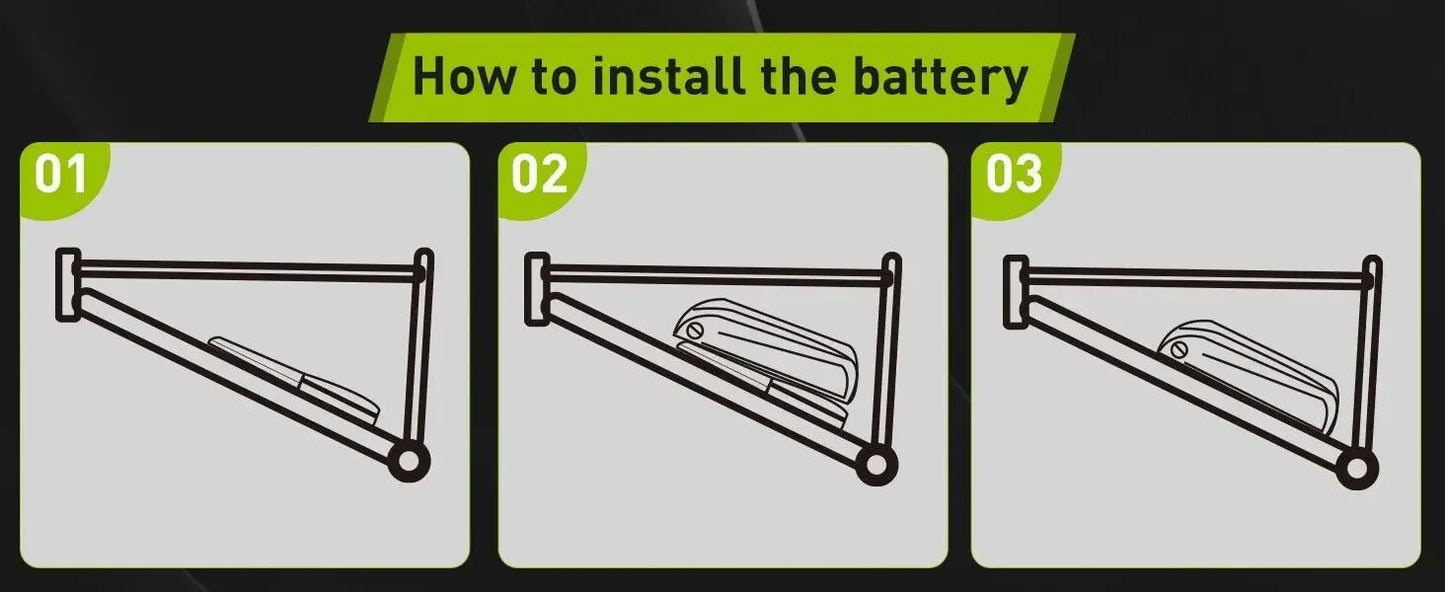Hailong Ebike Battery 36V/48V – 10Ah–20Ah Long Range Lithium Packs