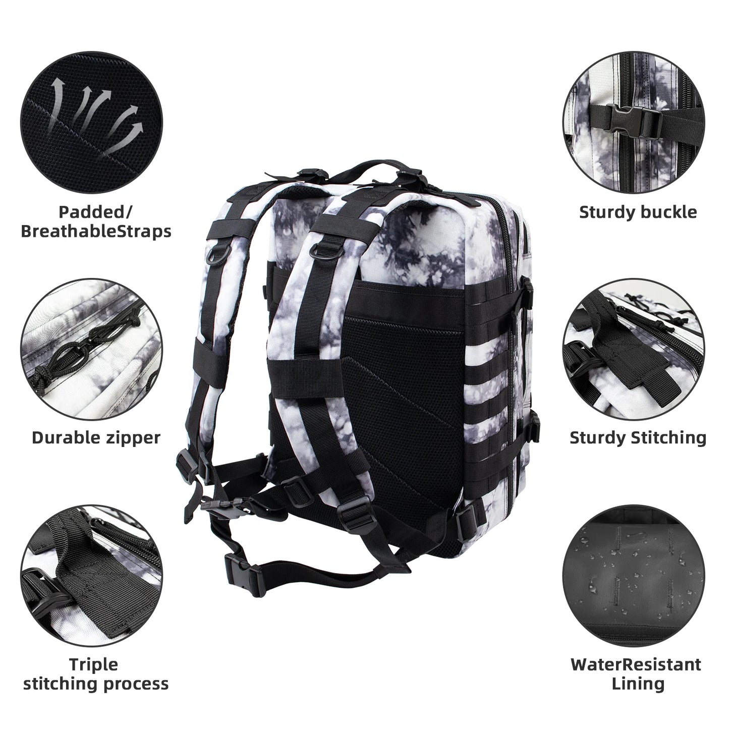 TOPX 45L/25L Tactical Backpack