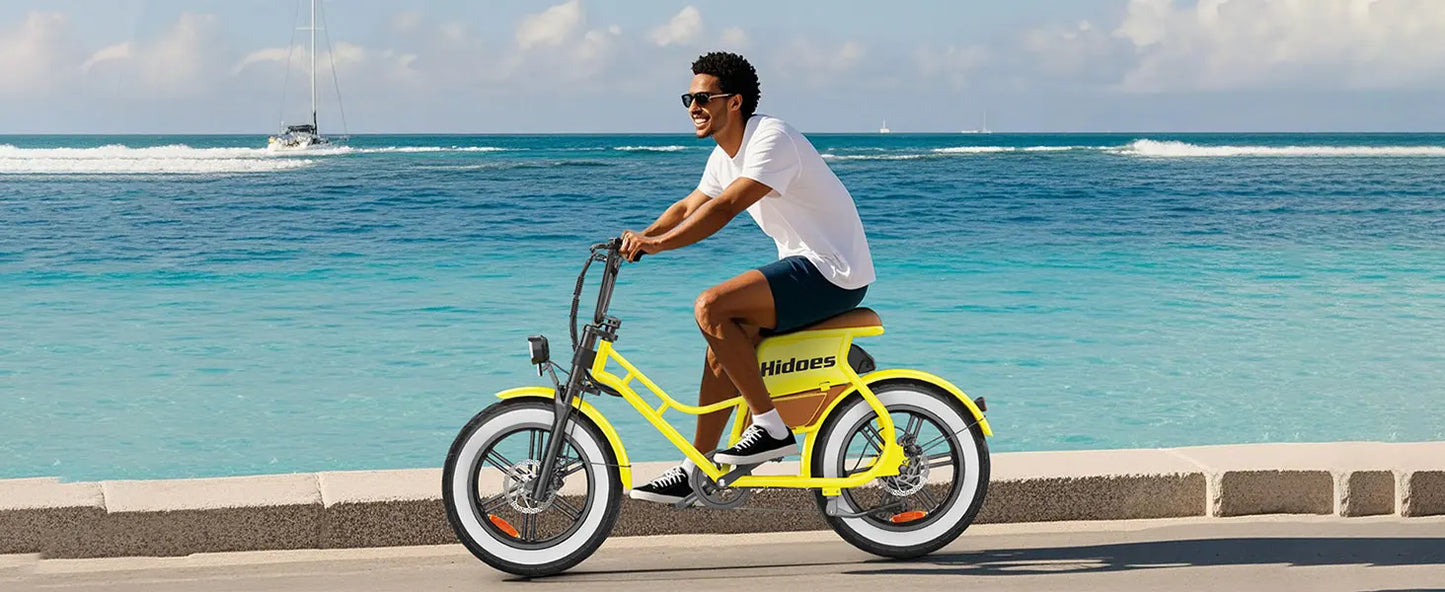 Hidoes C8 700W Adult Electric Bike – 25MPH, 55+ Mile Range