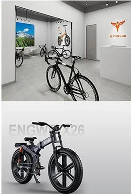Engwe LE20 250W Electric Cargo Bike | Dual Battery 38.4Ah