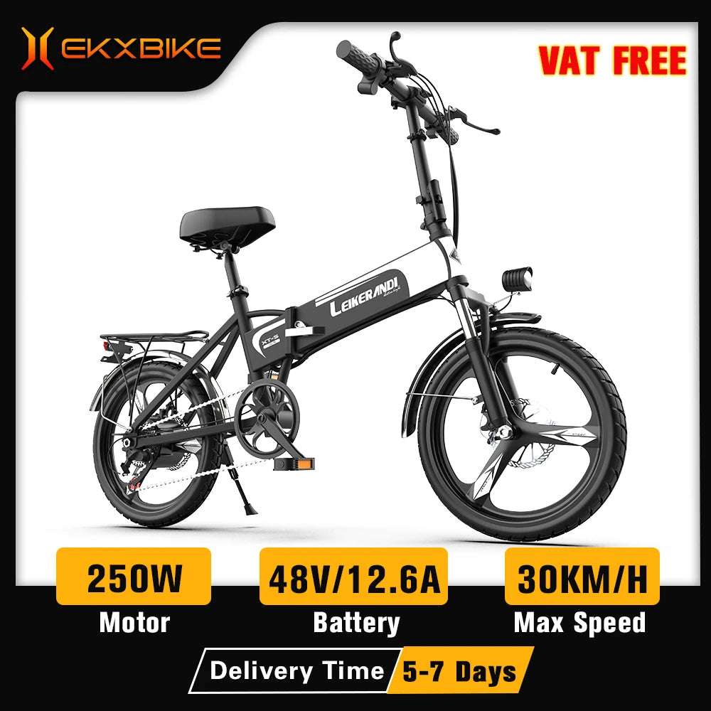 Lightweight, foldable 500W mini electric bike with lithium battery and aluminum frame. Free shipping from Electric Bikes and Accessories.