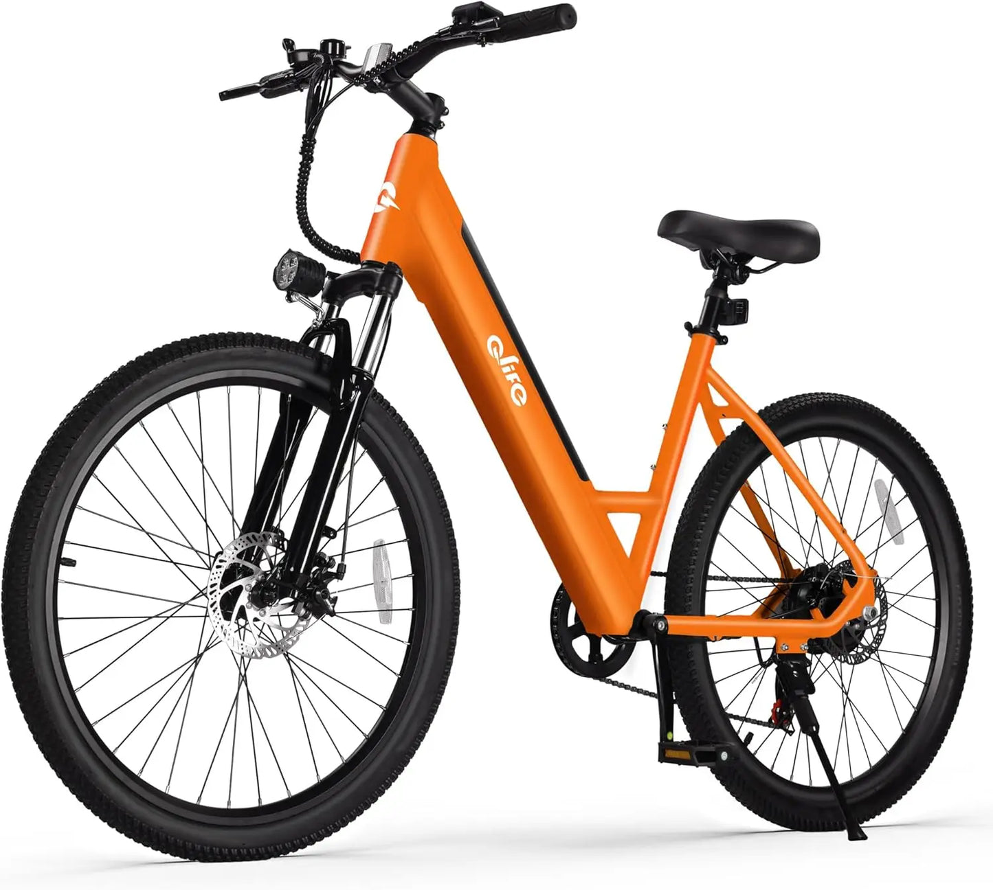 Cityone Step Thru Electric Bike for Adults – 26" E-Bike Ride