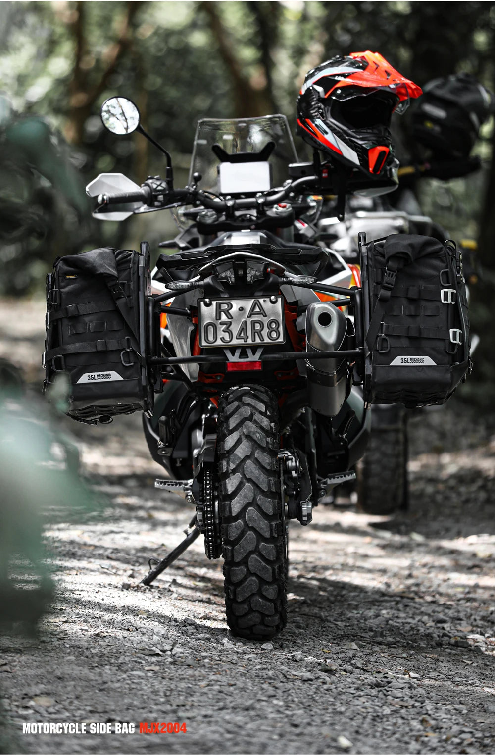 Motorcycle Pannier Bag – Waterproof 35L Saddle Bags | Rhinowalk